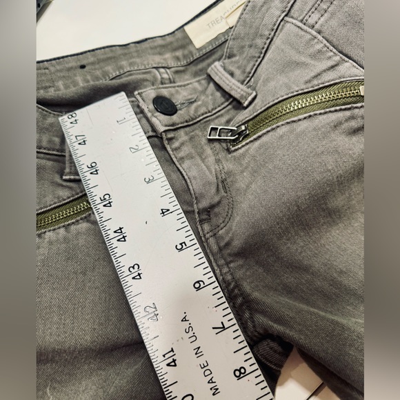 Treasure & Bond Low-Waisted Jeans in Earth (Olive Green/Brown) SZ 25 - EUC - Picture 14 of 16